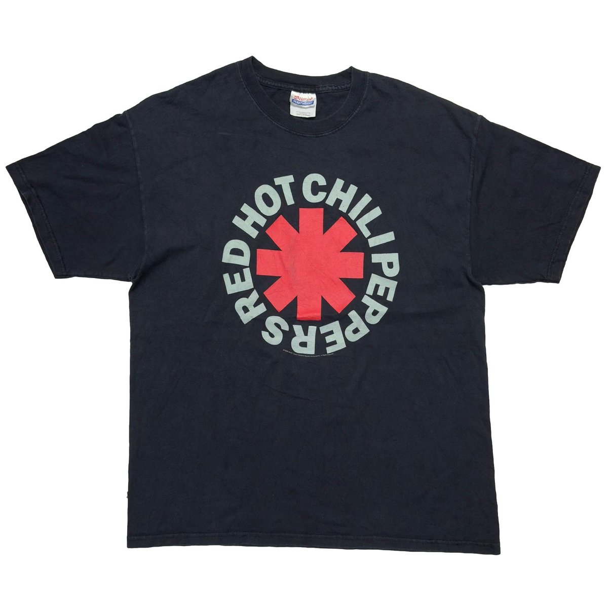 RED HOT CHILI PEPPERS 2006 LOGO Hanes LARGE 8368