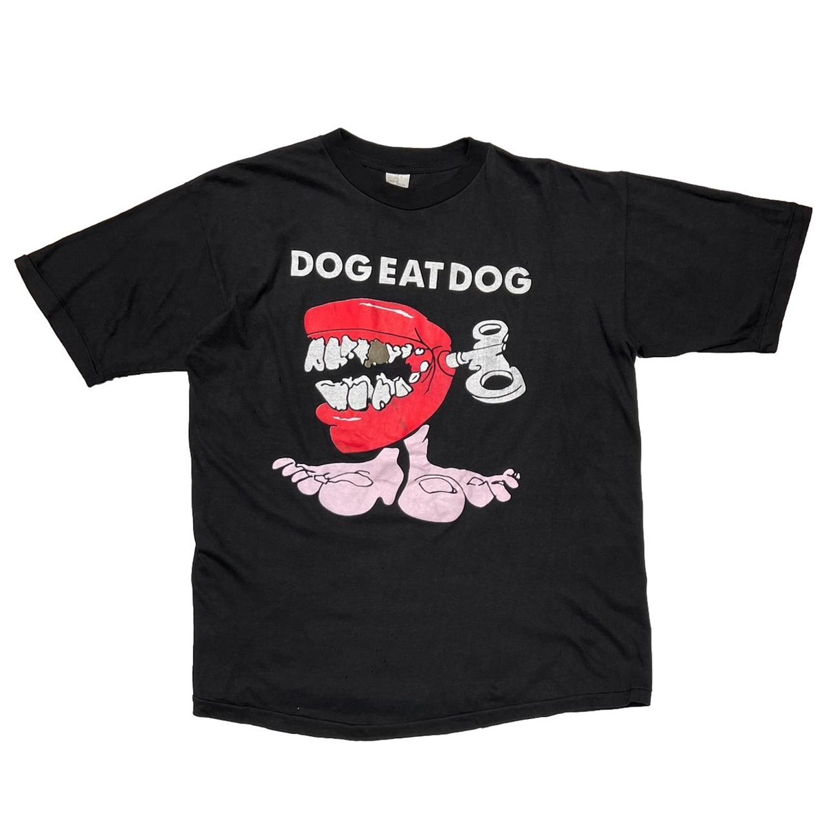DOG EAT DOG NO FRONTS BLACK FITS LARGE 4821