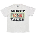 AC/DC 1990 MONEY TALKS WORLD TOUR 1990/1991 WHITE BROCKUM XL 0834