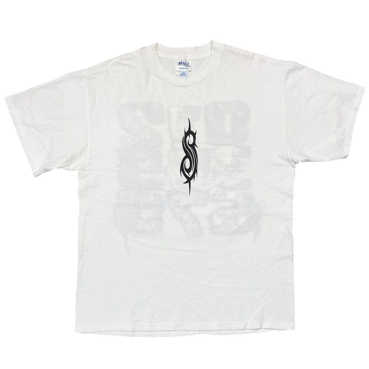 Slipknot 2000 MEMBER NUMBER WHITE M&O LARGE 6880