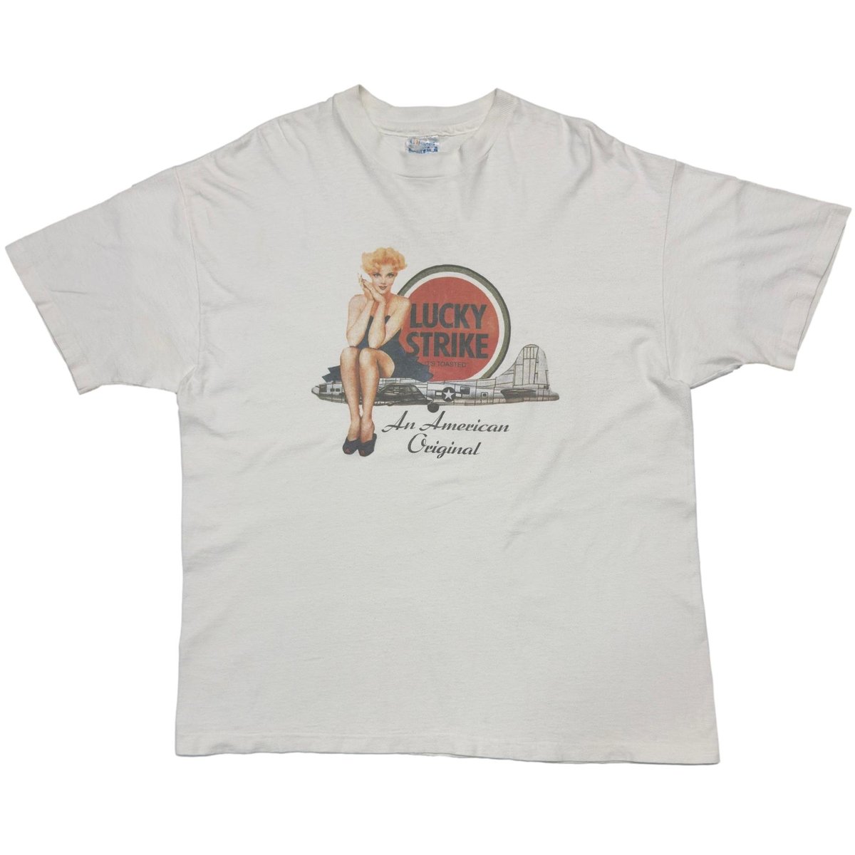LUCKY STRIKE An American Original HANES FITS XL 8086