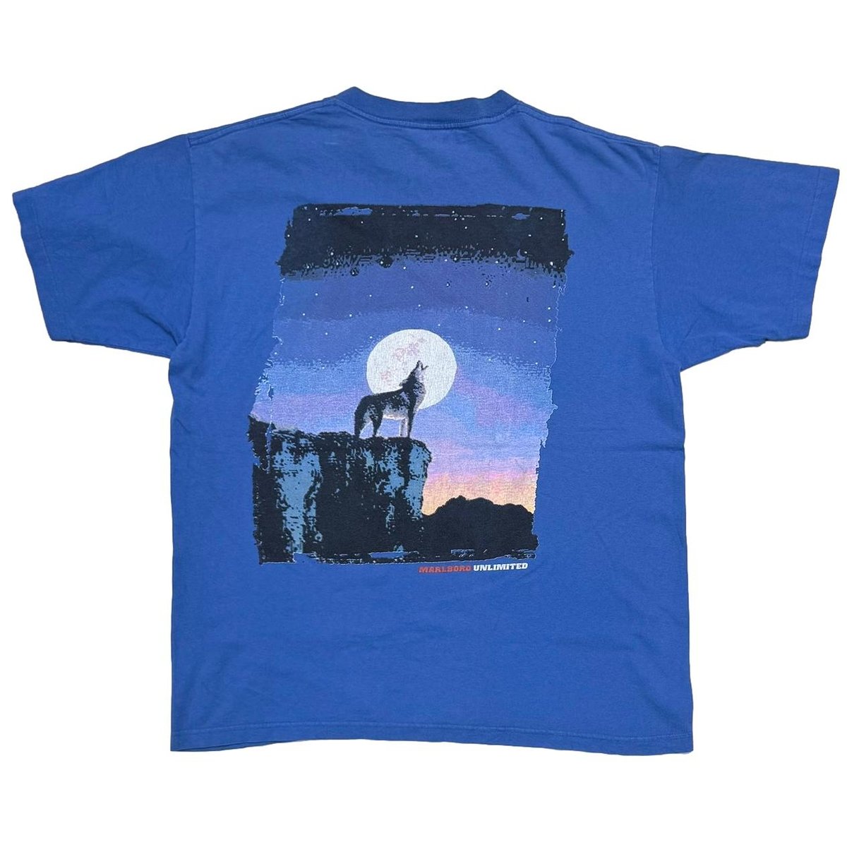 Marlboro UNLIMITED COYOTE POCKET TEE BLUE XL 7300
