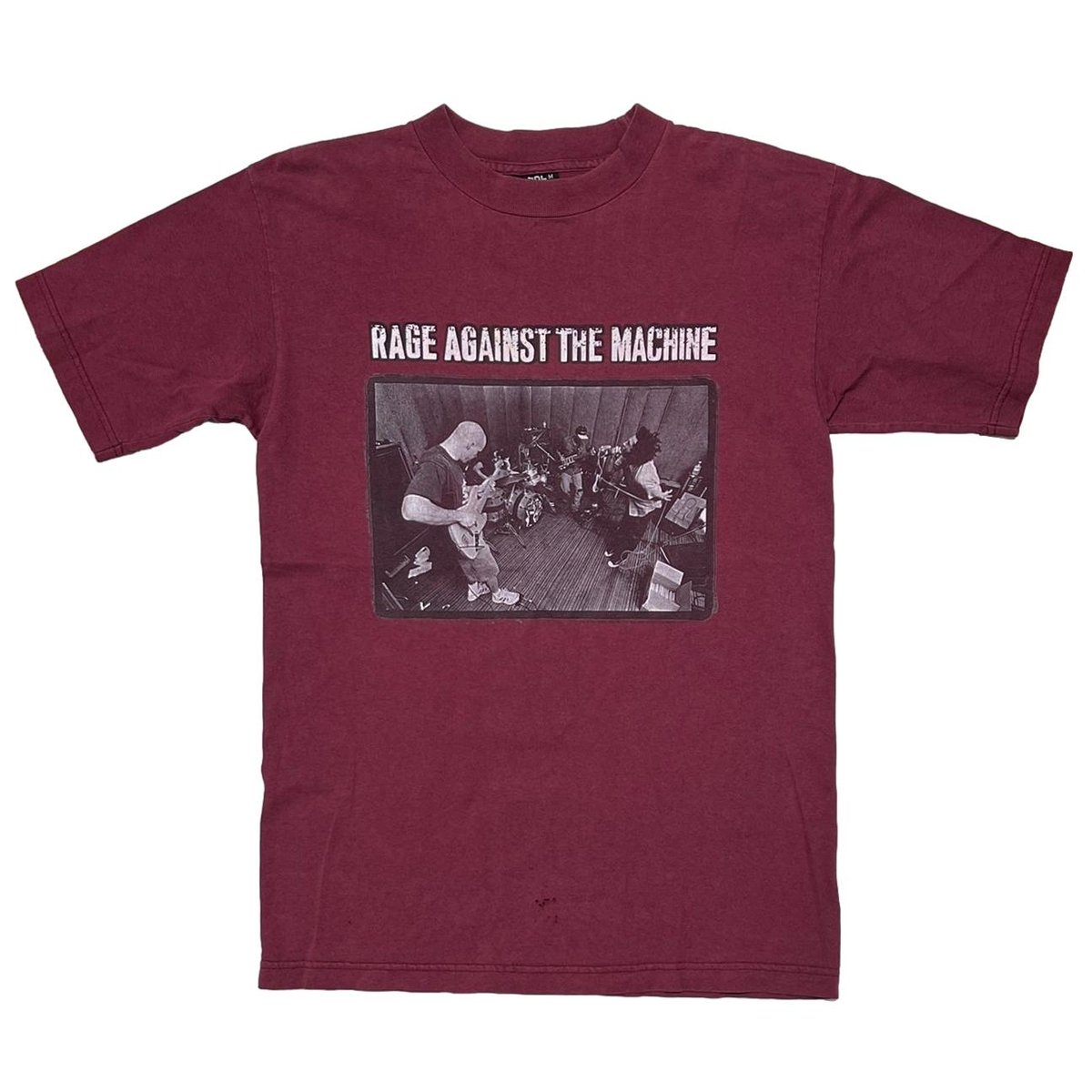 RAGE AGAINST THE MACHINE 1997 NORTH AMERICAN TOUR BURGUNDY GIANT MEDIUM 7764