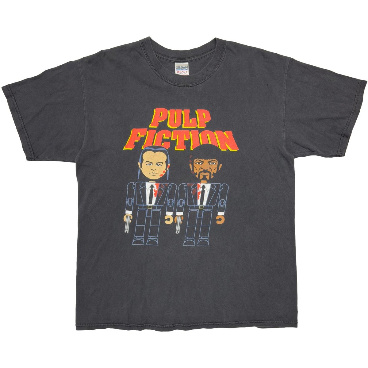 PULP FICTION TOY TEE GILDAN LARGE 4080