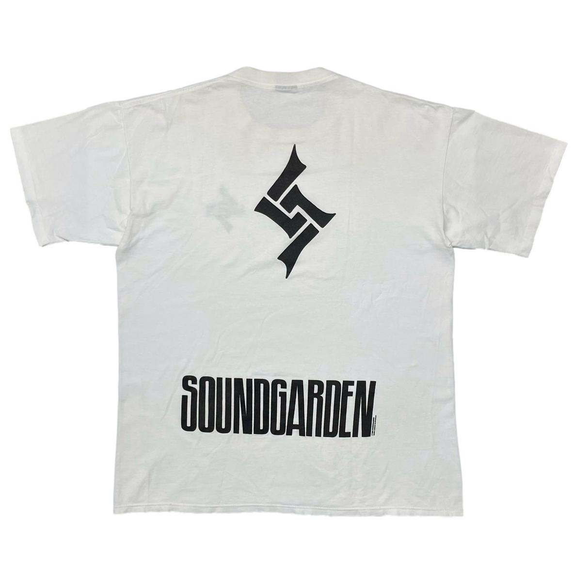 SOUNDGARDEN 1992 S LOGO WHITE BROCKUM XL 3032