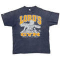 OLD & VINTAGE LORD'S GYM 1990 BENCH PRESS GYM! THE SIN OF THE WORLD FITS XL 4216