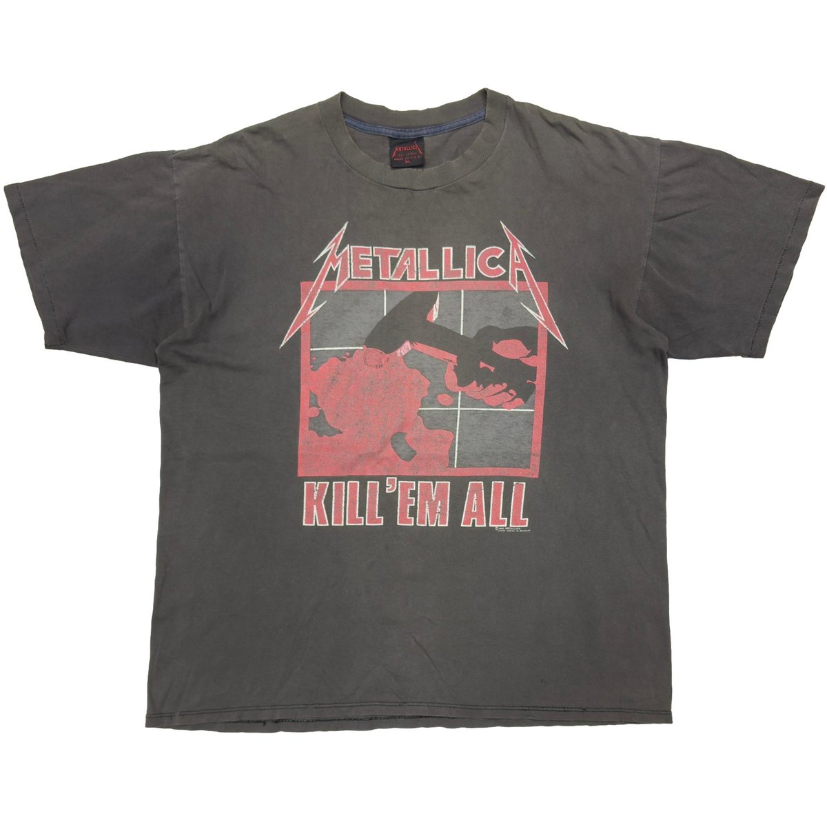 METALLICA KILL'EM ALL 1990 METALLICA TAG XL 6949