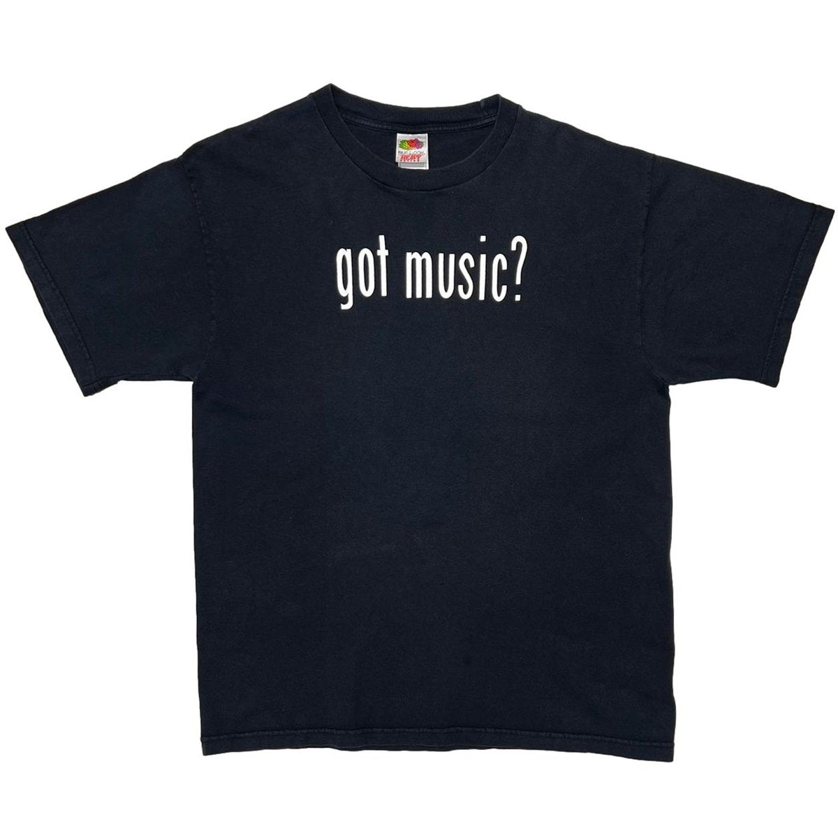 OLD&VINTAGE got music ? FRUIT OF THE LOOM LARGE 6650