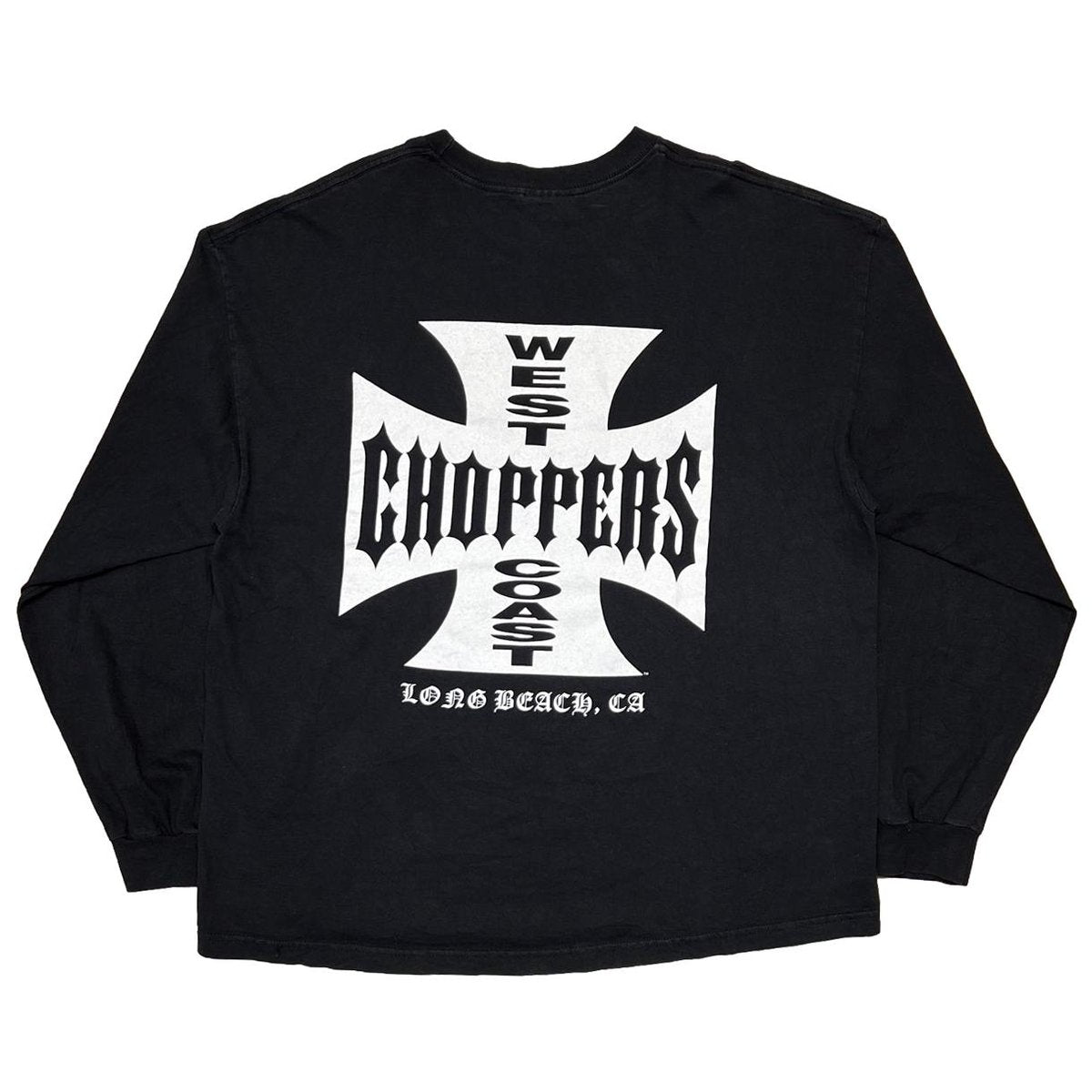 WEST COAST CHOPPERS IRON CROSS LONG BEACH, LA LS ALSTYLE XXL 7201