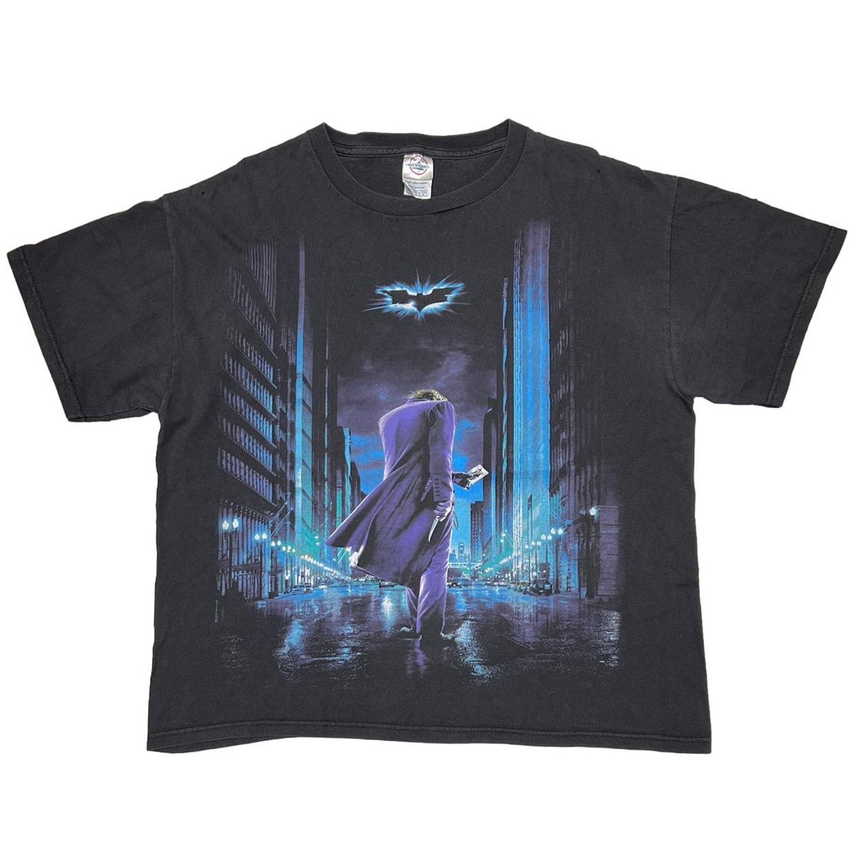 THE DARK KNIGHT JOKER GOTHAM CITY BACK STYLE LARGE 9748