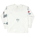 DENNIS RODMAN TATTOO LS WHITE XL 8012