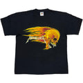 METALLICA PUSHEAD SIDE FLAME SKULL FRUIT OF THE LOOM XL 6780