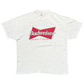 Budweiser BREWED IN CANADA LOGO REGINA 8 BALL PLAYERS LEAGUE WHITE Stedman by Hanes 5871