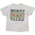 AC/DC 1990 MONEY TALKS WORLD TOUR 1990/91 WHITE FITS L-XL 8093