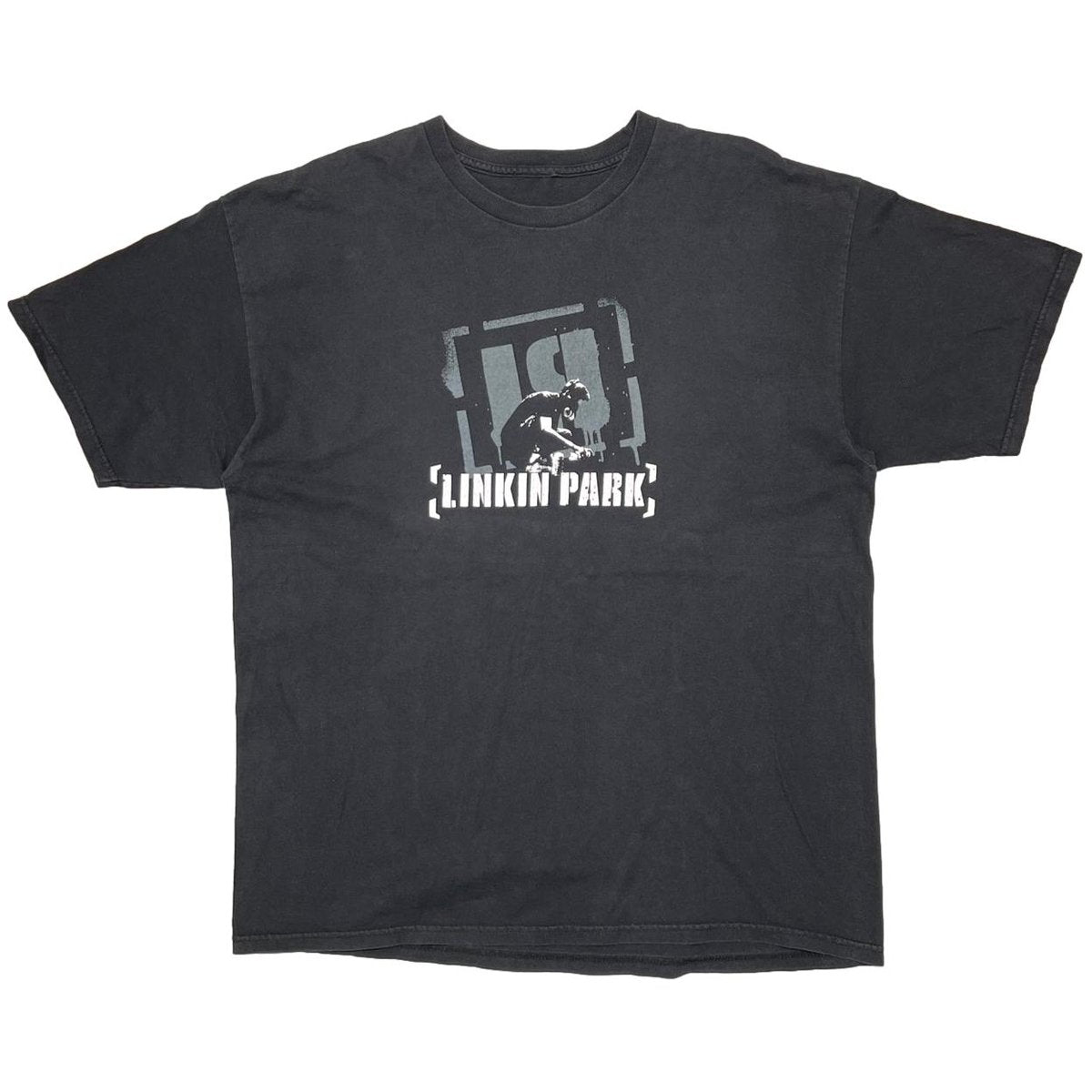 LINKIN PARK 00s METEORA MONOCHROME LOGO FITS XL 9566