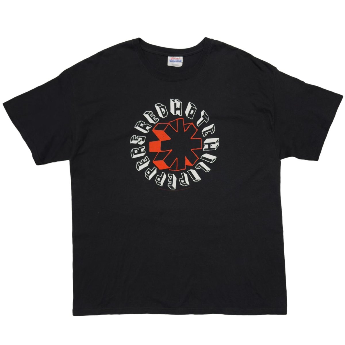 RED HOT CHILI PEPPERS 2007 CIRCLE 3D LOGO HANES XL 6430