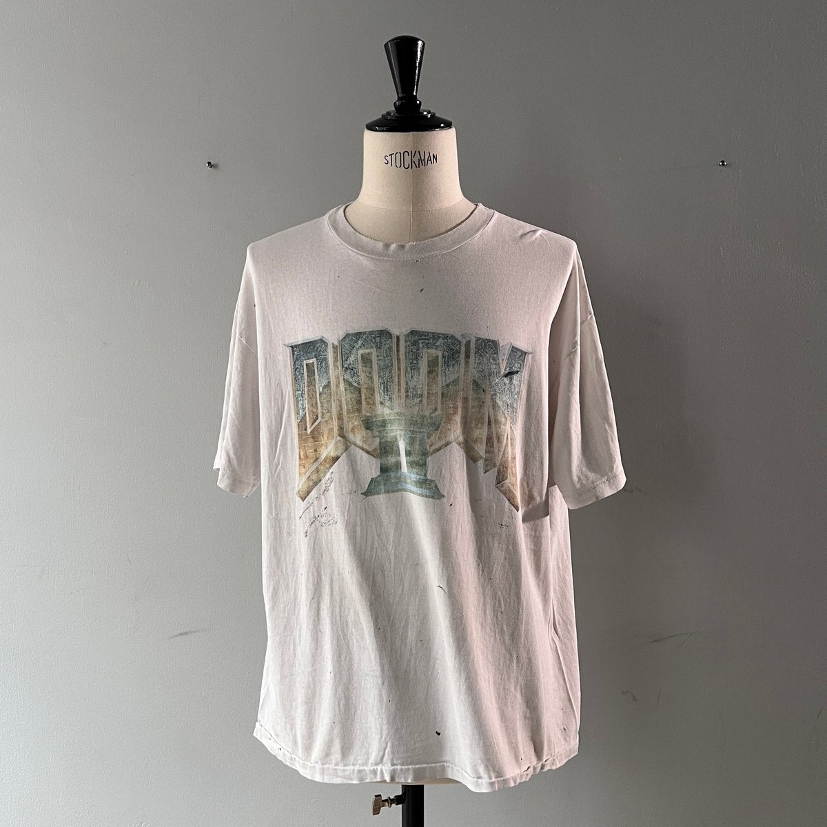 FADE is BEAUTIFUL [No.17] DOOM2 video game promo WHITE HANES XL 3630