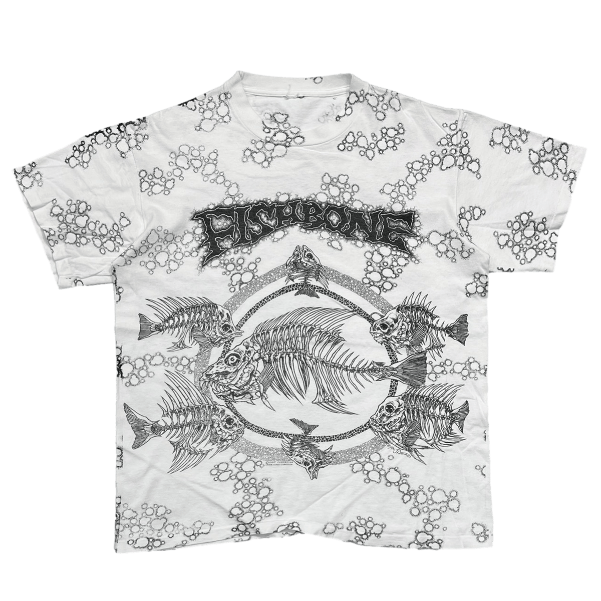 FISHBONE 1991 OVP PUSHEAD WHITE FITS LARGE 3481