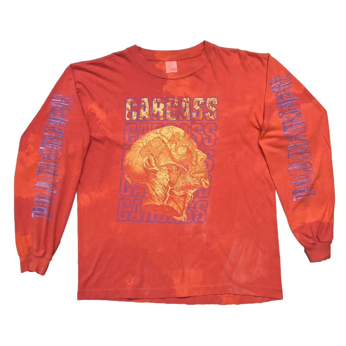 CARCASS CARCASS ON TOUR 1992 LS FITS XL 5608