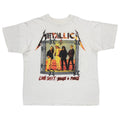 METALLICA LIVE SHIT BINGE & PURGE 1995 WHITE EURO XL 9807