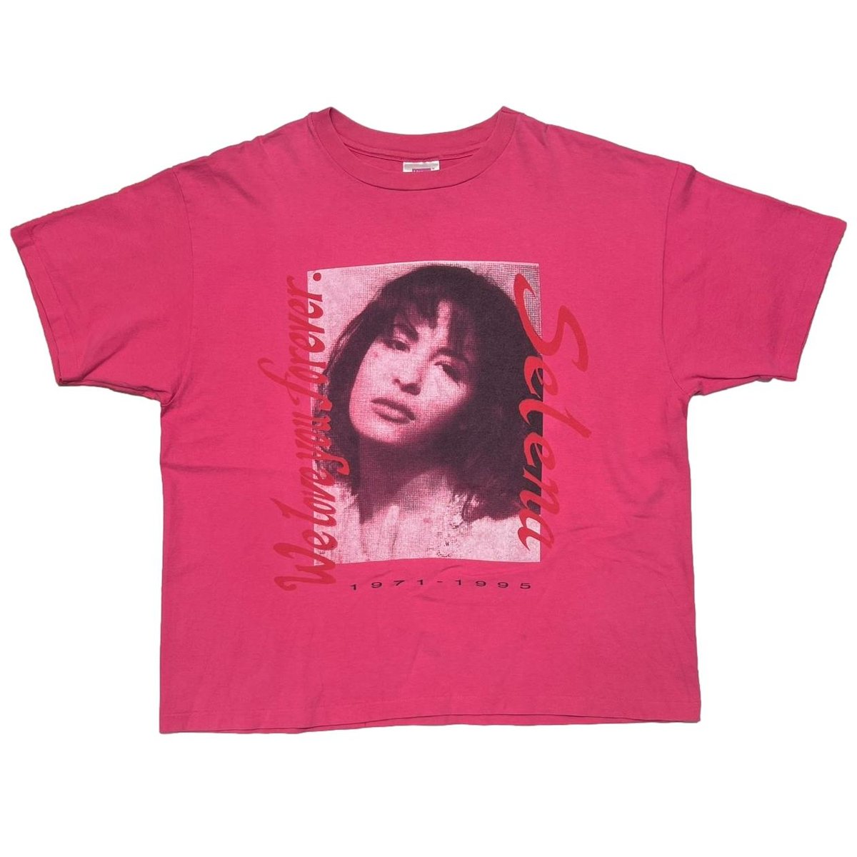 SELENA MEMORIAL SHIRT HANES LARGE 9442