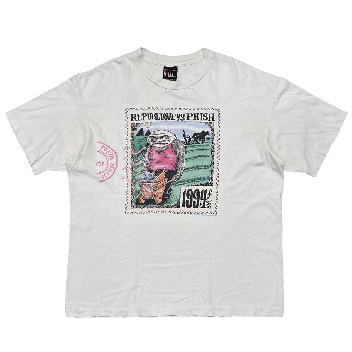 PHISH 1994 TOUR GIANT by TEE JAYS XL 3437