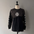 FADE is BEAUTIFUL [No.8]  WEST COAST CHOPPERS IRON CROSS LONG SLEEVE FITS LARGE 6681