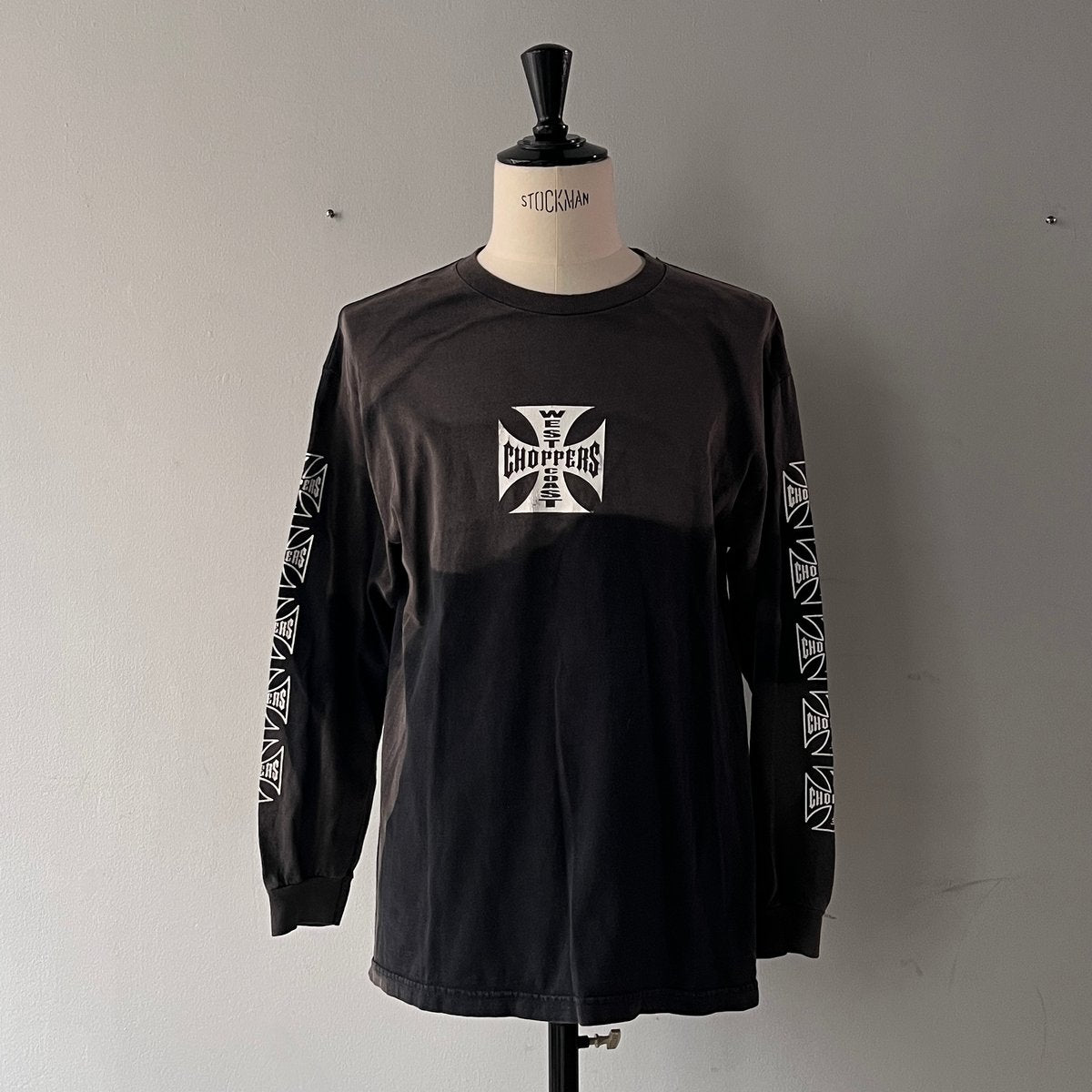 FADE is BEAUTIFUL [No.8]  WEST COAST CHOPPERS IRON CROSS LONG SLEEVE FITS LARGE 6681