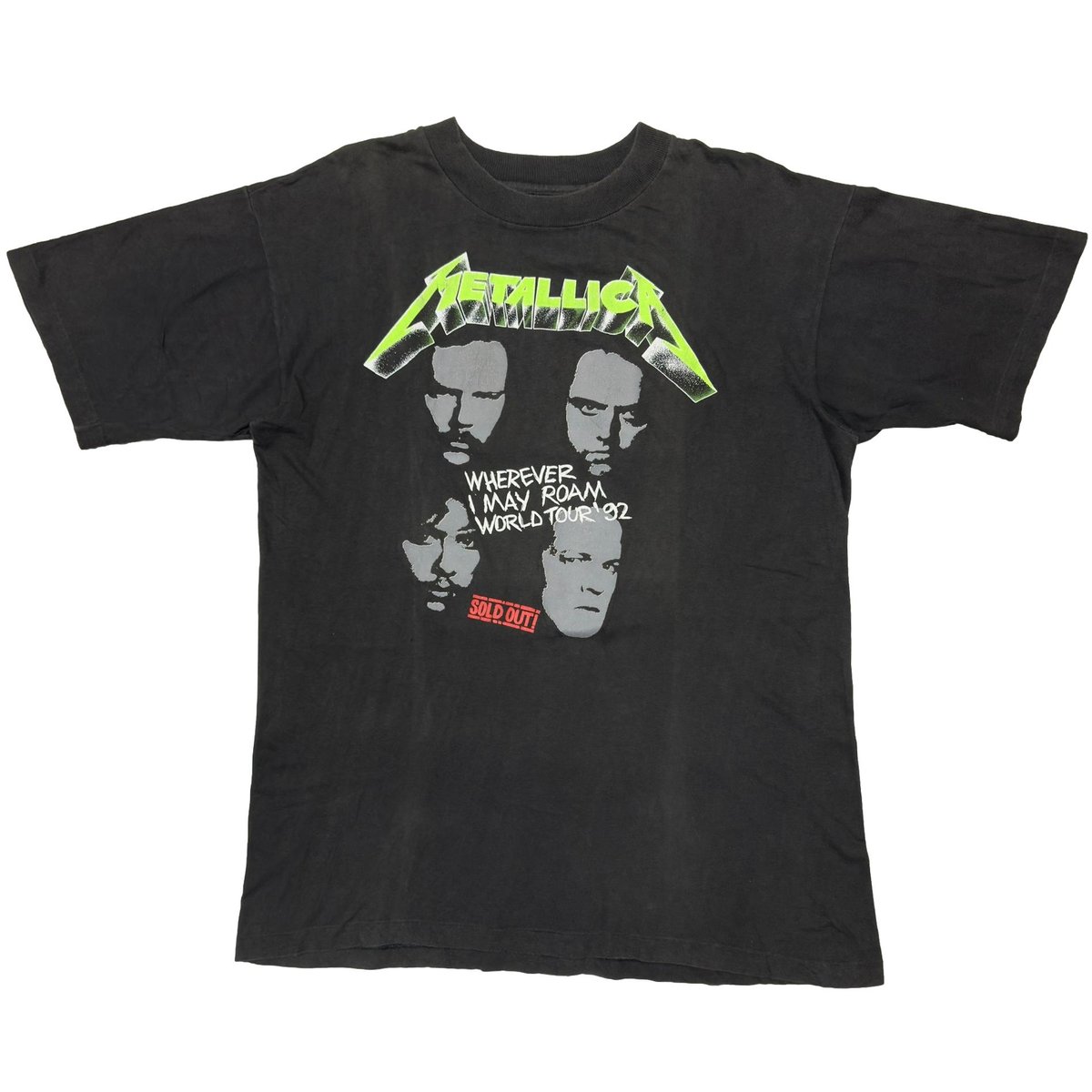 METALLICA WHEREVER I MAY ROAM WORLD TOUR BOOTLEG FITS L-XL 0141