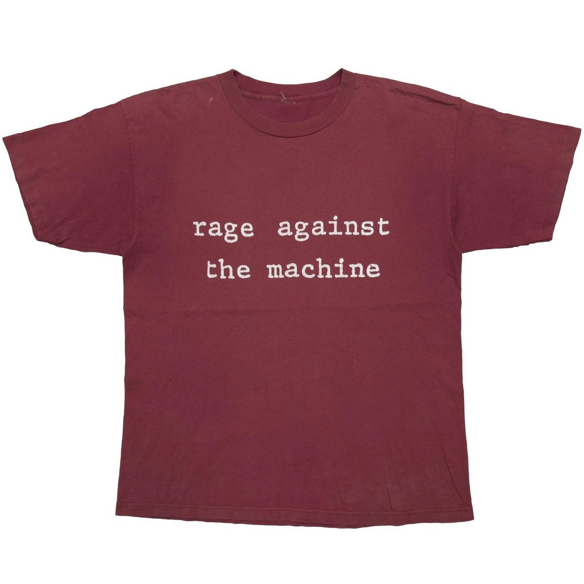 RAGE AGAINST THE MACHINE MOLOTOV BURGUNDY FITS XL 6878