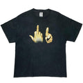 OLD & VINTAGE FUCK YOU HAND SIGN DELTA LARGE 8293
