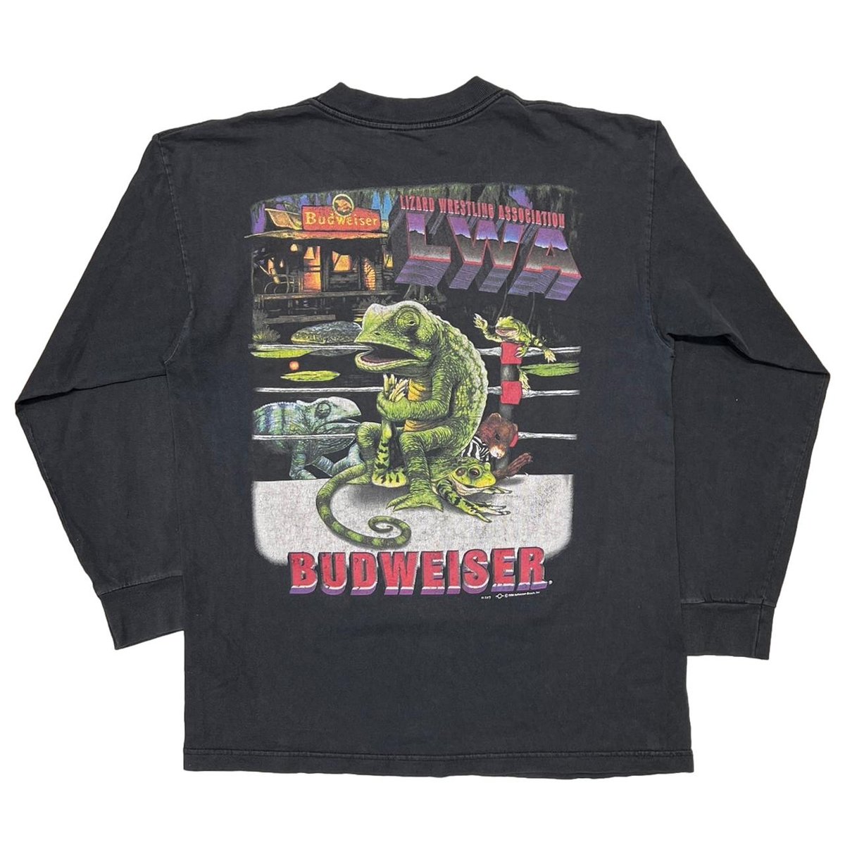 Budweiser LIZARD WRESLING LS DELTA LARGE 8654