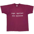 RAGE AGAINST THE MACHINE MOLOTOV BURGANDY FRUIT OF THE LOOM XL 4950