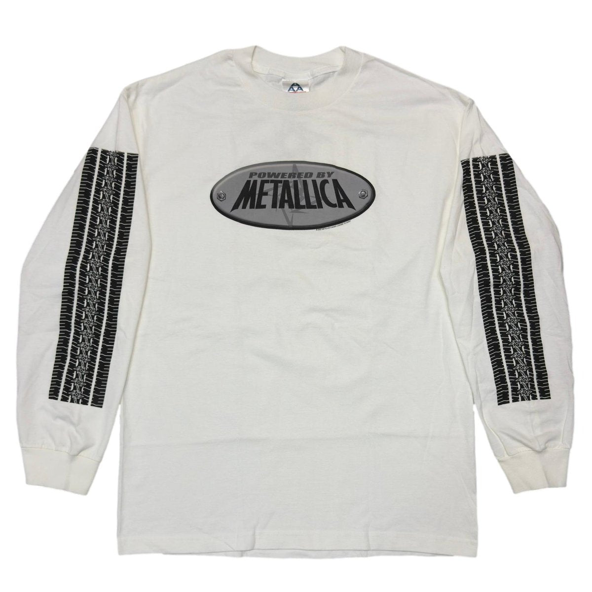 METALLICA POWERED BY METALLICA ARM PRINT LS WHITE ALSTYLE LARGE 3358