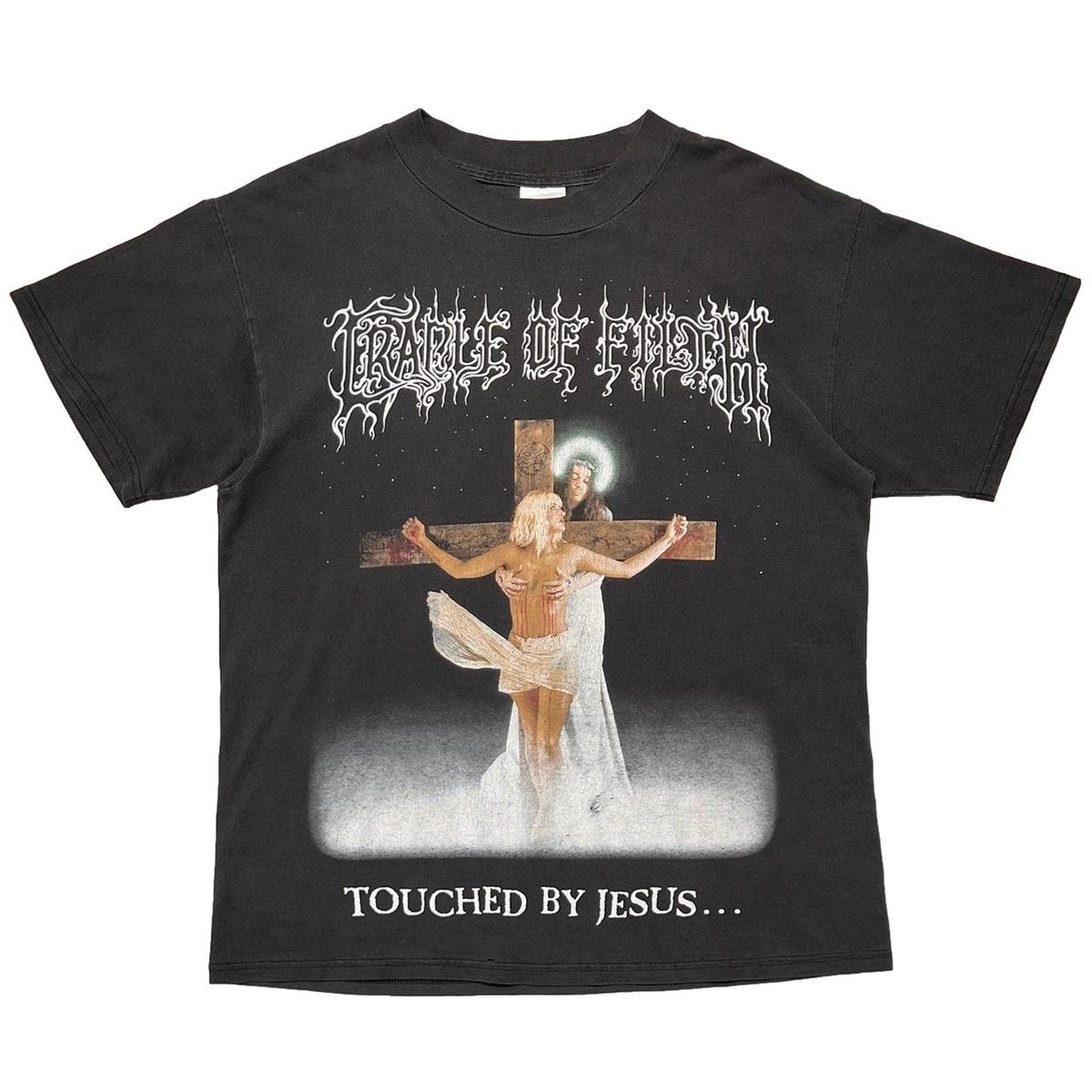 CRADLE OF FILTH TOUCHED BYB JESUS TULTEX LARGE 7372