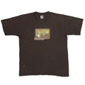 BEASTIE BOYS MEMBER SQUARE PRINT BROWN LARGE 8962