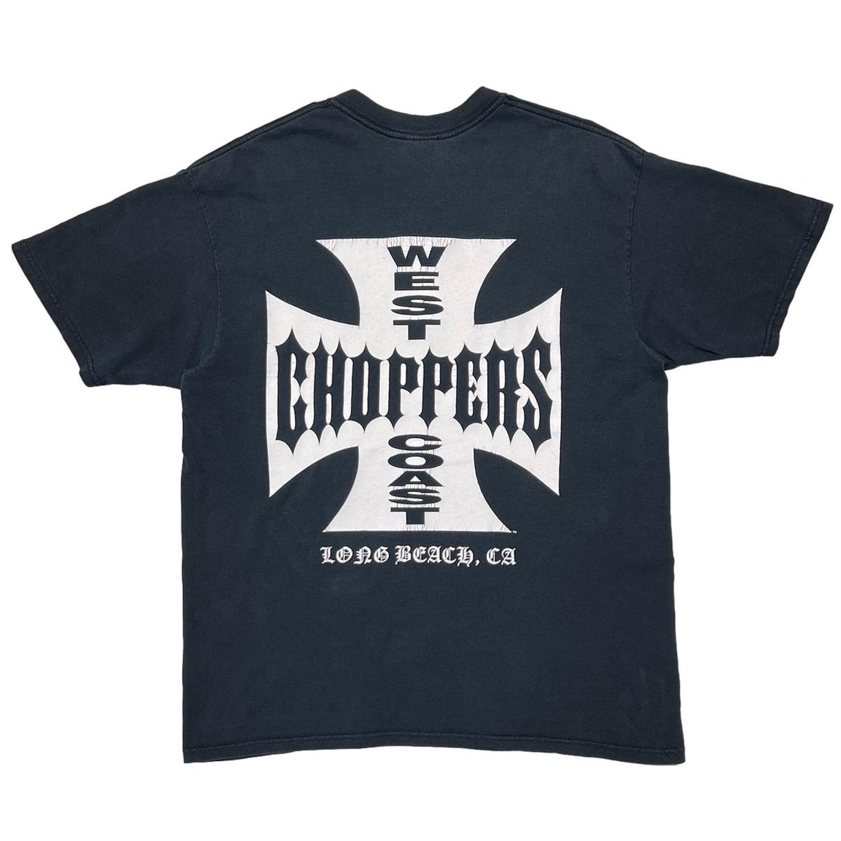 WEST COAST CHOPPERS IRON CROSS LONG BEACH, LA ANVIL LARGE 0811