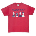 WEEZER MEMBER CARTOON ILLUST RED ALSTYLE MEDIUM 2757