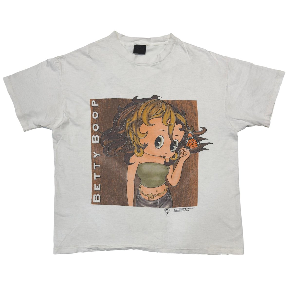 BETTY BOOP 1997 MARIAH CAREY BUTTERFLY PARODY WHITE CHANGES XL 8892