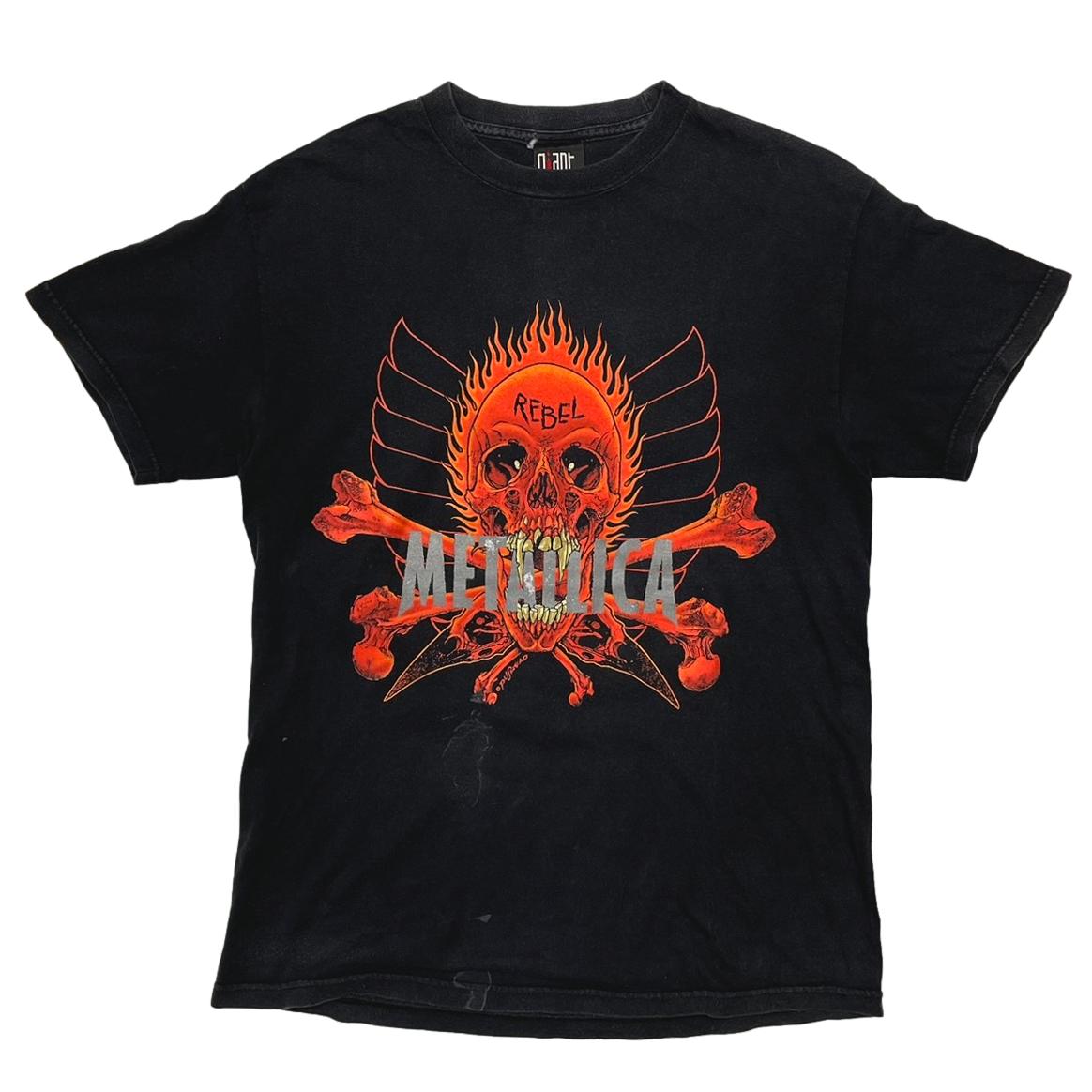 METALLICA PUSHEAD YING YANG REBEL SKULL FITS M-L 4283