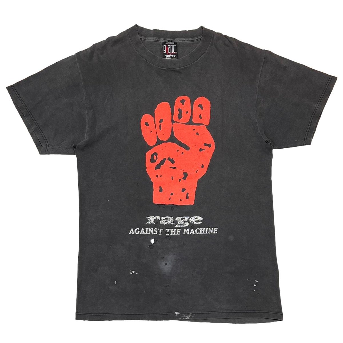 RAGE AGAINST THE MACHINE FIST MOLOTOV GINAT BY TULTEX LARGE 7867 BORO