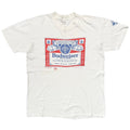 Budweiser 1988 LABEL LOGO WHITE Stedman LARGE 5875