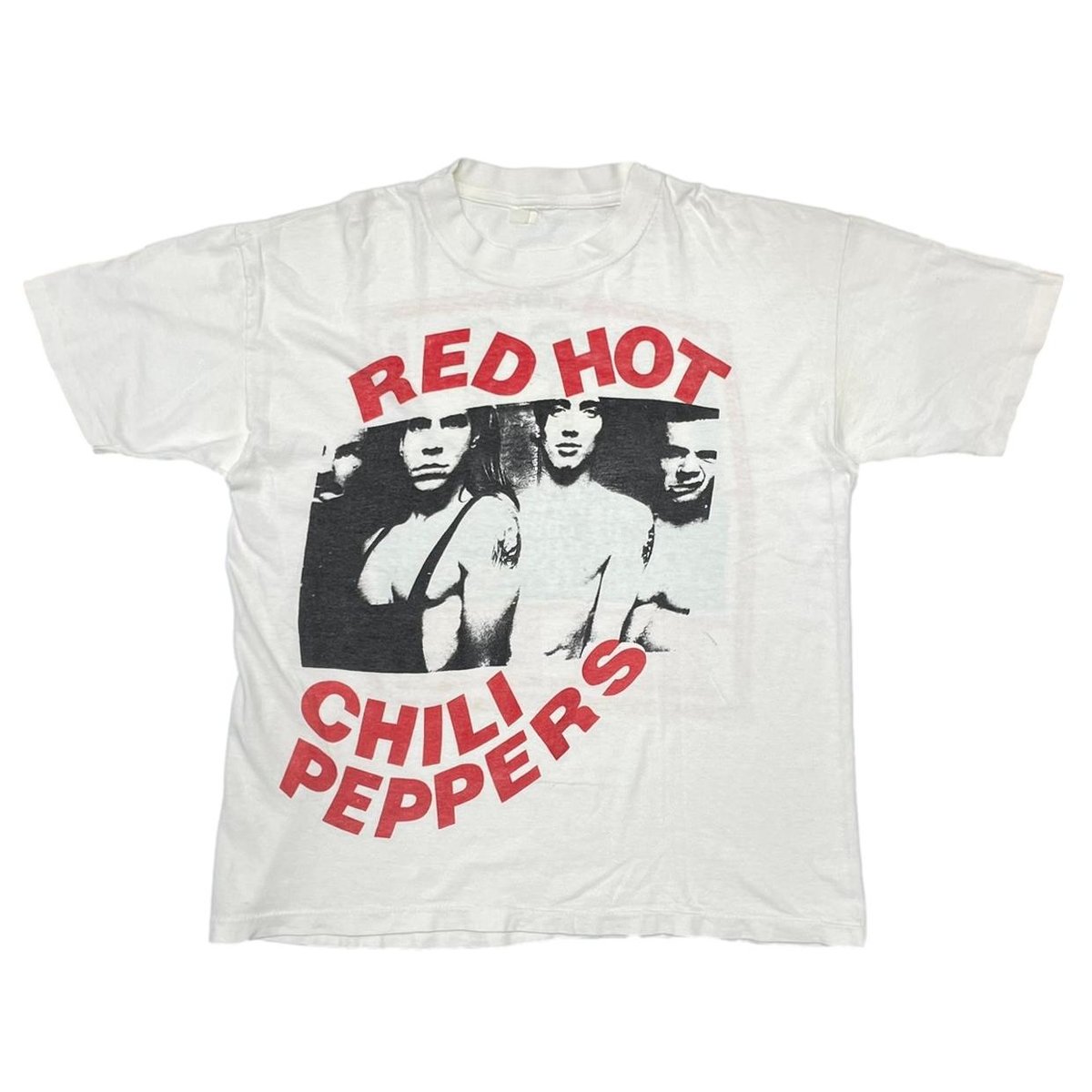 RED HOT CHILI PEPPERS PORTRAIT LOLLAPALOOZA 1992 WHITE FITS L-XL 5925