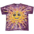 OLD & VINTAGE 1995 THE MOUNTAIN SUN & MOON TIE DYE PURPLE TENNESSEE RIVER XL 0048