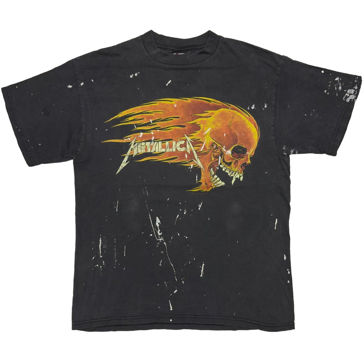 METALLICA PUSHEAD SIDE FLAME SKULL GIANT XL 8067