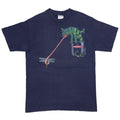 Budweiser 1997 LIZARDS We could've been HUGE POCKET DESIGN TEE NAVY SOF TEE LARGE 8127