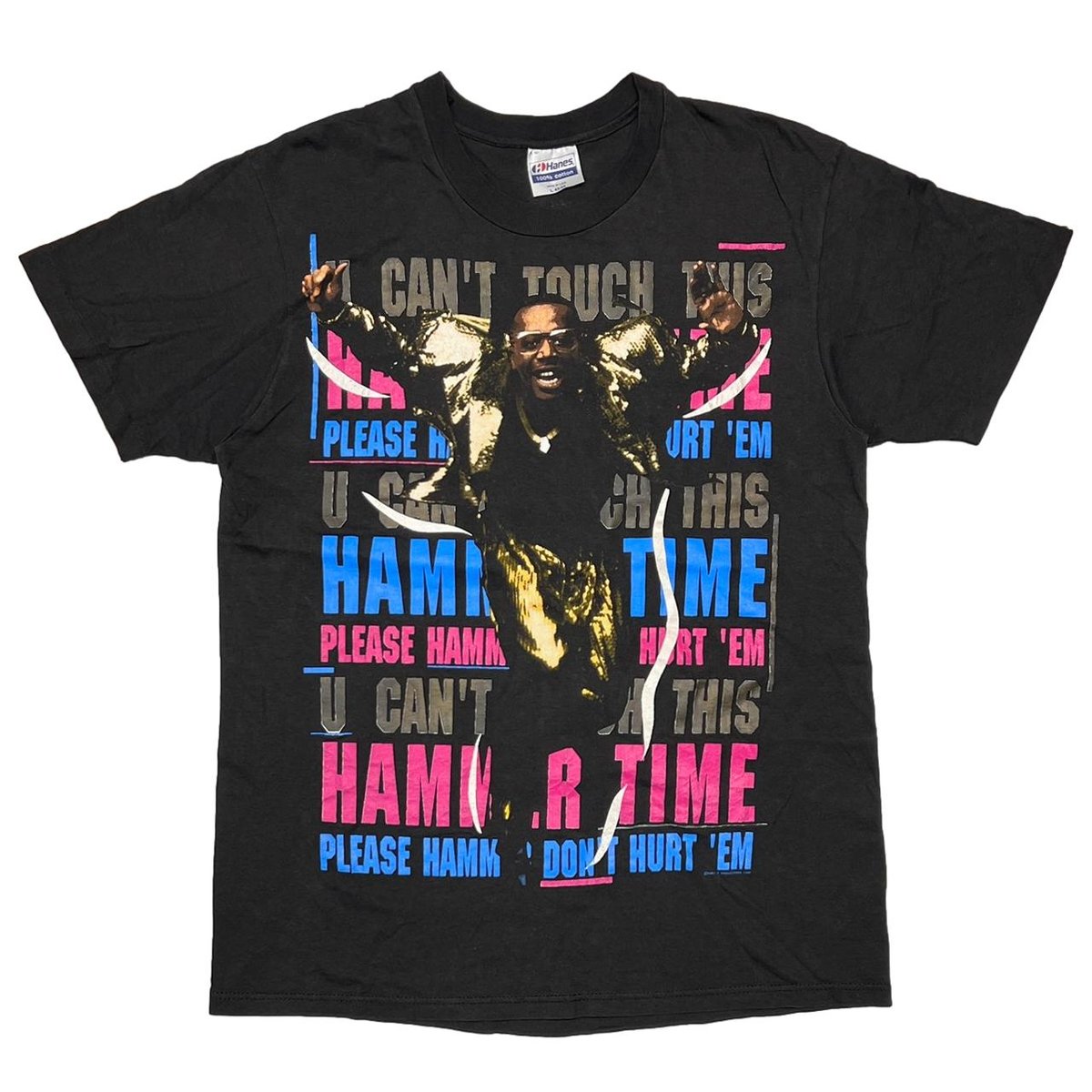 MC HAMMER HAMMER TIME HANES LARGE 0549