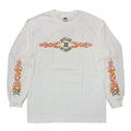 METALLICA 2004 SAN FRANCISCO FLAME LS WHITE ALSTYLE LARGE 3357