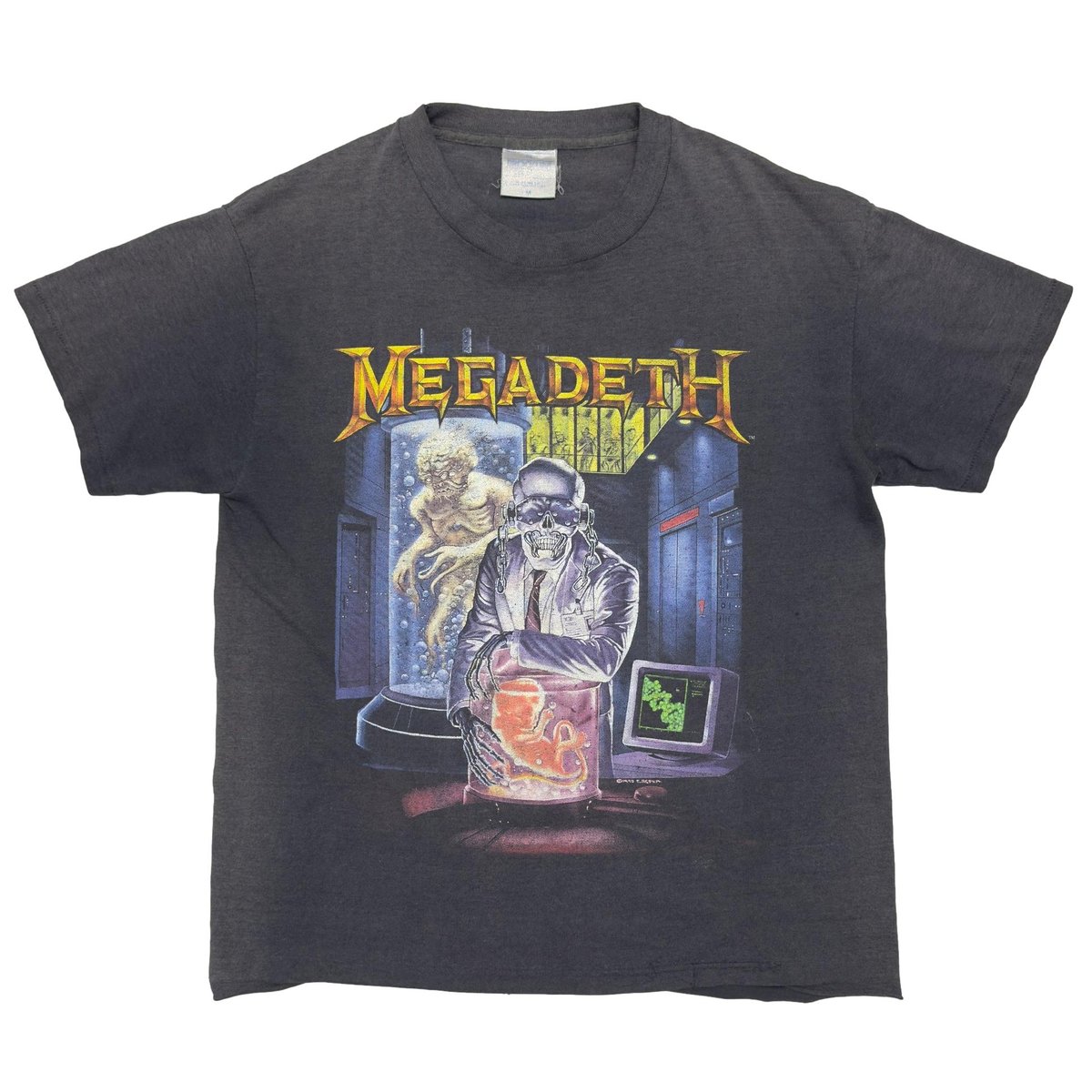MEGADETH 1991 RUST IN PEACE BROCKUM MEDIUM 7656