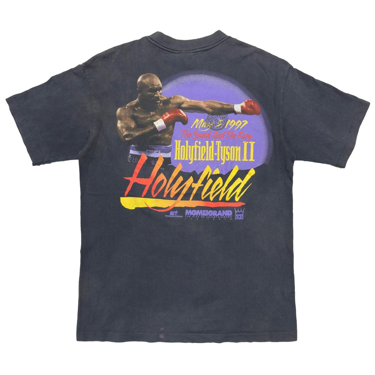 HOLYFIELD vs TYSON 1997 HOLYFIELD LARGE 4666
